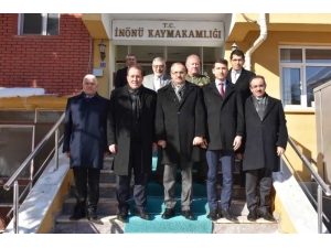 Thk Genel Başkanı Aşçı, İnönü’yü Ziyaret Etti