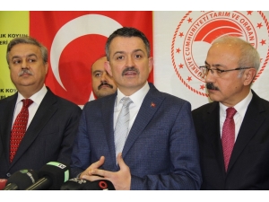 Bakan Pakdemirli: "Boru Hattında Yerinde Çıkma Var"