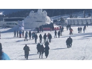 Sarıkamış Kayak Merkezi Hafta Sonu Doldu Taştı