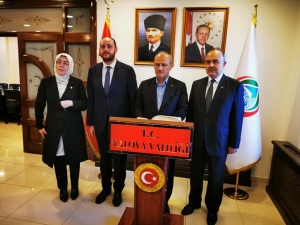 Ulaştırma Ve Altyapı Bakanı Mehmet Cahit Turhan Yalova’da