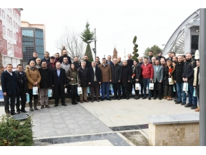 Vali Çiftçi Ve Başkan Aşgın Gazetecilerle Buluştu