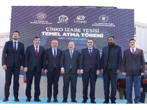 Siirt’te Lineer Metal Çinko Fabrikası’nın Temeli Atıldı