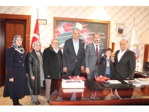 Tosya Belediye Başkanına İdareciler Günü Ziyareti