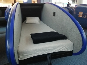 İstanbul Havalimanı’nda Uyku Kabini Uygulaması