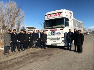 Stk’lardan 600 Bin Mülteci İçin Yardım Tırı