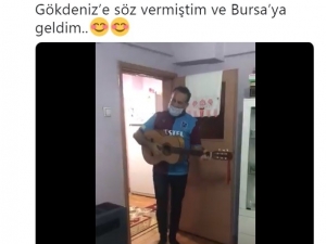 Haluk Levent, Kas Hastası Gökdeniz’e Verdiği Sözü Tuttu