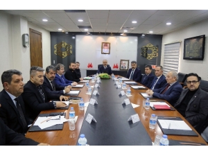 İl Spor Güvenlik Kurulu Toplantısı Vali Günaydın Başkanlığında Yapıldı