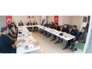 Vali Mustafa Masatlı, Basın Mensuplarıyla Bir Araya Geldi