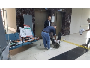 Silopi Devlet Hastanesi Sağlık Personeli Tarafından Boyandı