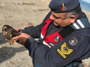 Jandarmadan Yaralı Doğan’a Şefkat Eli