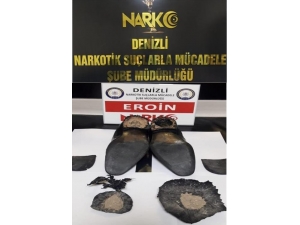 Ayakkabısının Topuğunda Eroinle Yakalandı