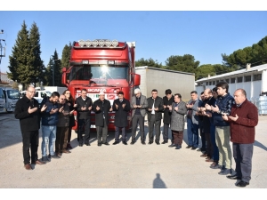 Yardım Tırları İdlib’e Dualarla Uğurlandı
