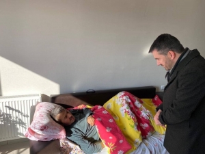 Başkan Ertuğrul Çetin, Güne Esnaf Ve Hasta Ziyaretleriyle Başlıyor