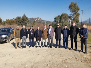 Mergen Çayı Bağlantı Yolları İçin Çalışmalar Başladı