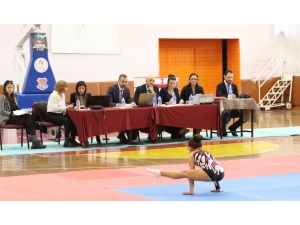 Aydın’da Aerobiğin Genç Yetenekleri Görücüye Çıktı