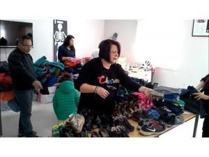 Tarım İşçilerine İnsani Yardım Malzemesi Dağıtıldı