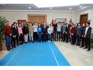 Öğrencilerden Vali Günaydın’a Ziyaret