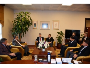 Başkan Dündar, Oktay Yılmaz’ı Ağırladı