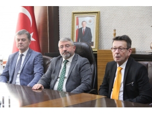 Telsiai Ve Szarvas Belediye Başkanları’ndan Aşgın’a Ziyaret