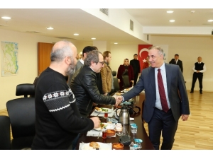 Başkan Dursun Gazetecilerle Buluştu