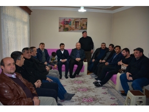 Başkan Çaylı Yaralanan Askeri Baba Ocağında Ziyaret Etti