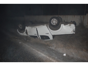 Tekirdağ’da Pikap Takla Attı: 1 Yaralı