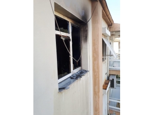 Söke’de Ev Yangını