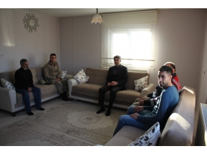 Kaymakam Çalışır’dan Gazi Özden’e Ziyaret