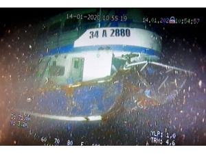 Batan Balıkçı Teknesinin Enkazı Su Altında Böyle Görüntülendi