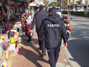 Tarsus’ta Kaldırım Denetimi