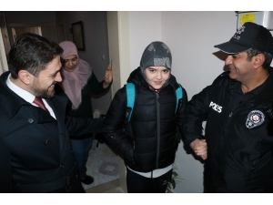 Polis Ve Jandarmadan Şehit Çocuklarına Jest