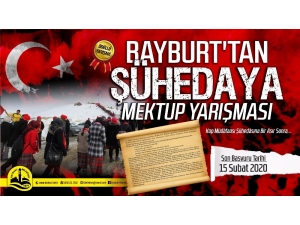 Bayburt’tan Şühedaya Mektup Yarışması
