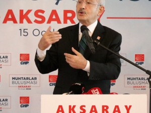 Chp Genel Başkanı Kılıçdaroğlu Aksaray’da Muhtarlarla Bir Araya Geldi