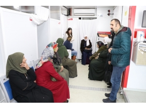 Edremit Belediyesi’nden Sağlık Taraması Hizmeti