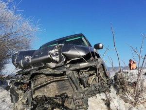 Otomobil Çekiciye Çarptı; 1 Yaralı