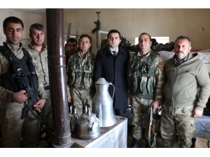 Kaymakam Köleoğlu Korucu Üs Bölgesini Ziyaret Etti