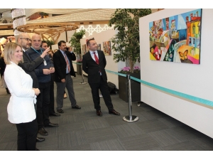 Hırvat Ressam Miljenko Bengez’den İstanbul Havalimanı’nda Resim Sergisi