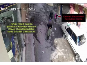 Çaldıkları Malzemeleri Çocuklarına Taşıttılar