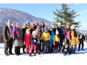 Görme Engelli Öğrenciler Karın Keyfini Çıkardı