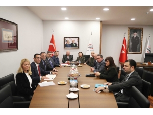 Kültür Ve Turizm Bakan Yardımcısı Yavuz’dan Ato Başkanı Baran’a Ziyaret