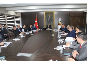 Valilikte Uyuşturucu İle Mücadele Toplantısı