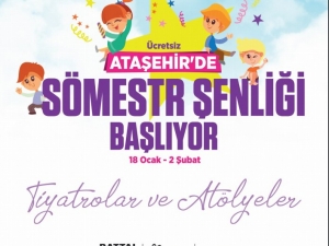 Ataşehir’de Yarıyıl Tatili Çok Güzel Geçecek