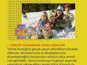 Sodigem’den Yarıyıl Tatil Uyarıları