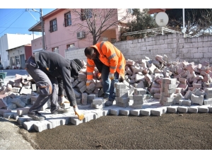 Yeni Şakran’da Yol Düzenleme Çalışmaları Devam Ediyor