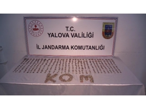 Yalova’da Roma Dönemine Ait 862 Sikke Ele Geçirildi