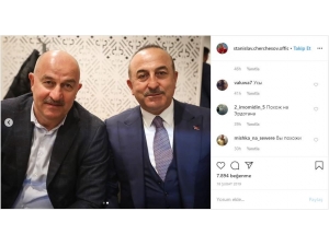 Ruslar, Mevlüt Çavuşoğlu’nu Rusya Milli Teknik Direktörü Çerçesov’a Benzetti