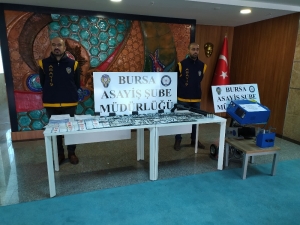 "Change" Operasyonu Bursa Emniyetini Galeriye Çevirdi