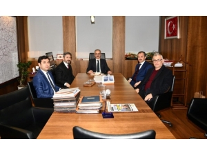 Milletvekili Aydın Ve Başkan Kılınç, Karayolları Genel Müdürü Uraloğlu İle Görüştü