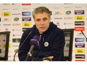 Ersun Yanal: "Fenerbahçe Maça Her Zaman Hakim Olan Takımdır"