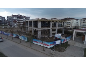 Hendek İtfaiye Hizmet Binası Yükseliyor